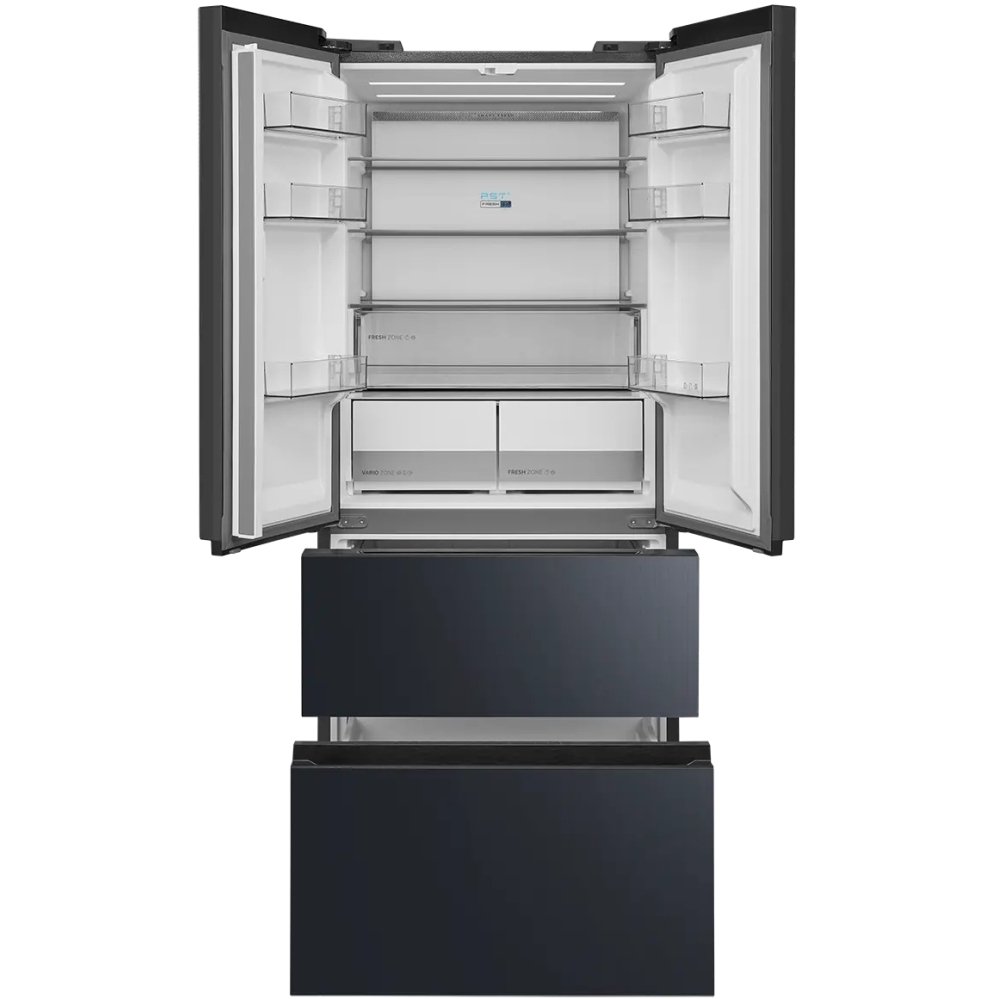 Midea MDRF600BIE70 American Fridge Freezer, E Rated,  Non-Plumbed