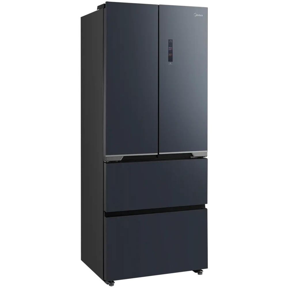 Midea MDRF600BIE70 American Fridge Freezer, E Rated,  Non-Plumbed