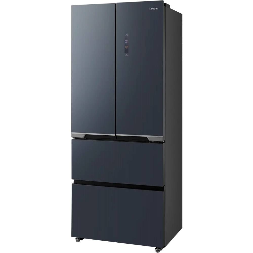 Midea MDRF600BIE70 American Fridge Freezer, E Rated,  Non-Plumbed