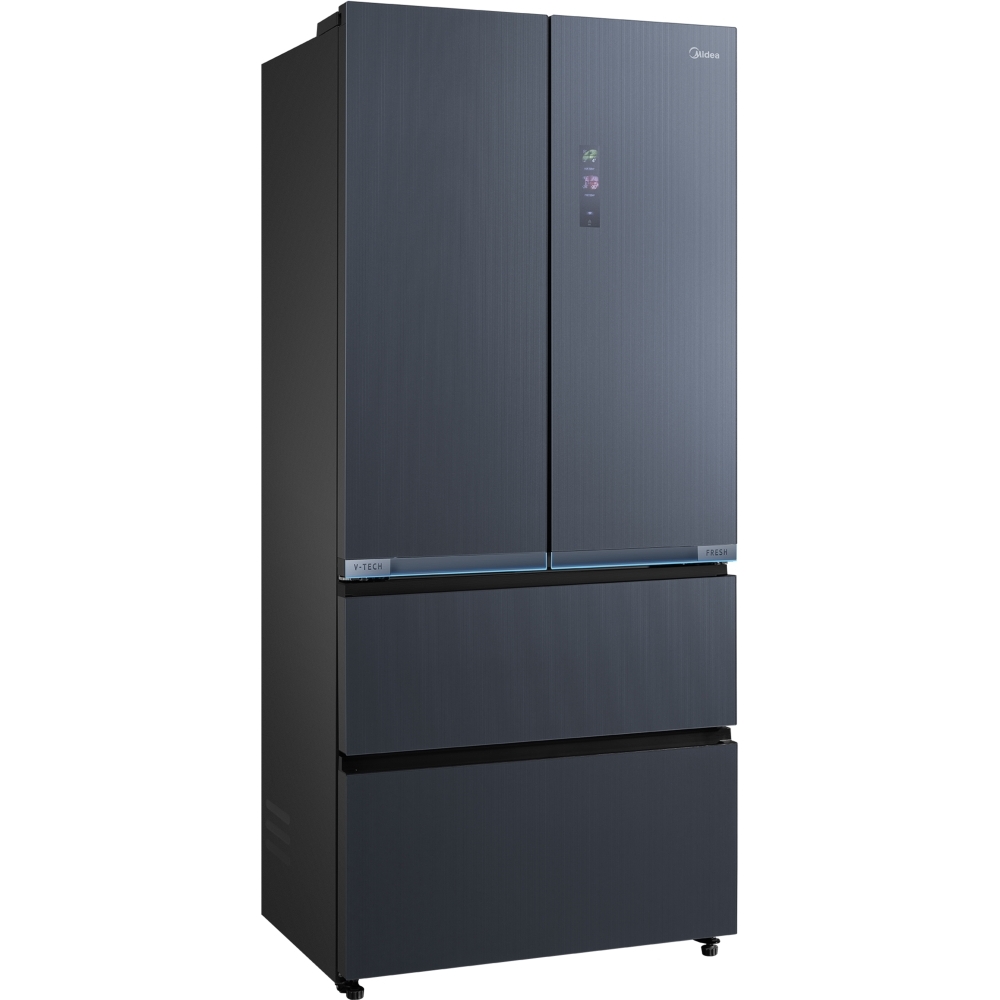 Midea MDRF705BIE70 American Fridge Freezer, E Rated