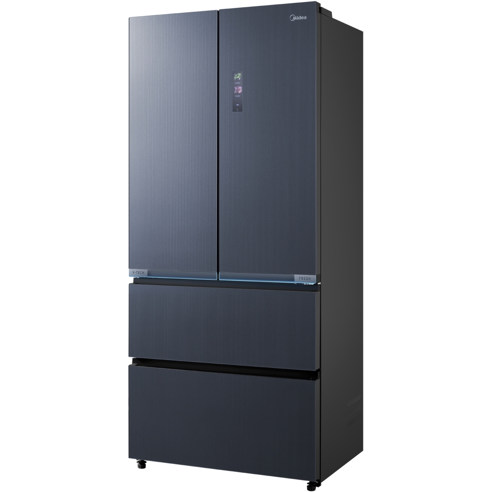 Midea MDRF705BIE70 American Fridge Freezer, E Rated