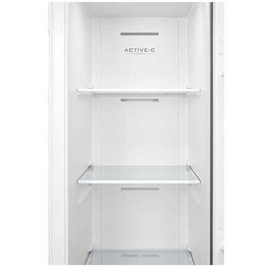 Midea MDRS619FIE46 American Fridge Freezer, Stainless Steel, E Rated,  Non-Plumbed