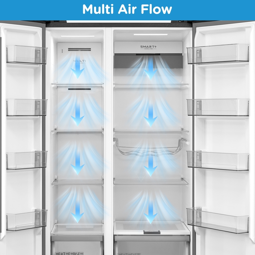 Midea MDRS791MIC46 American Fridge Freezer