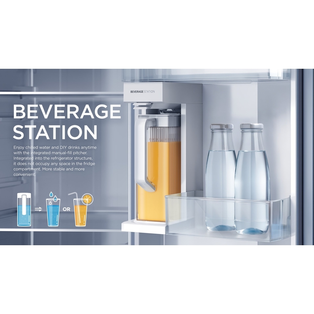 Midea MDRS925CIE46M American Fridge Freezer