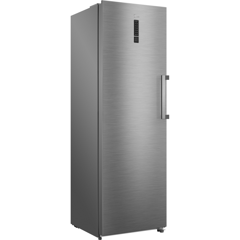 Midea MDRU385MTE46 Total No Frost Tall Freezer, Stainless Steel, E Rated