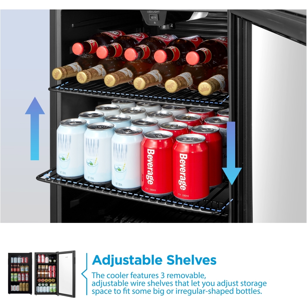 Midea MDRW150FGG22B Wine Cooler