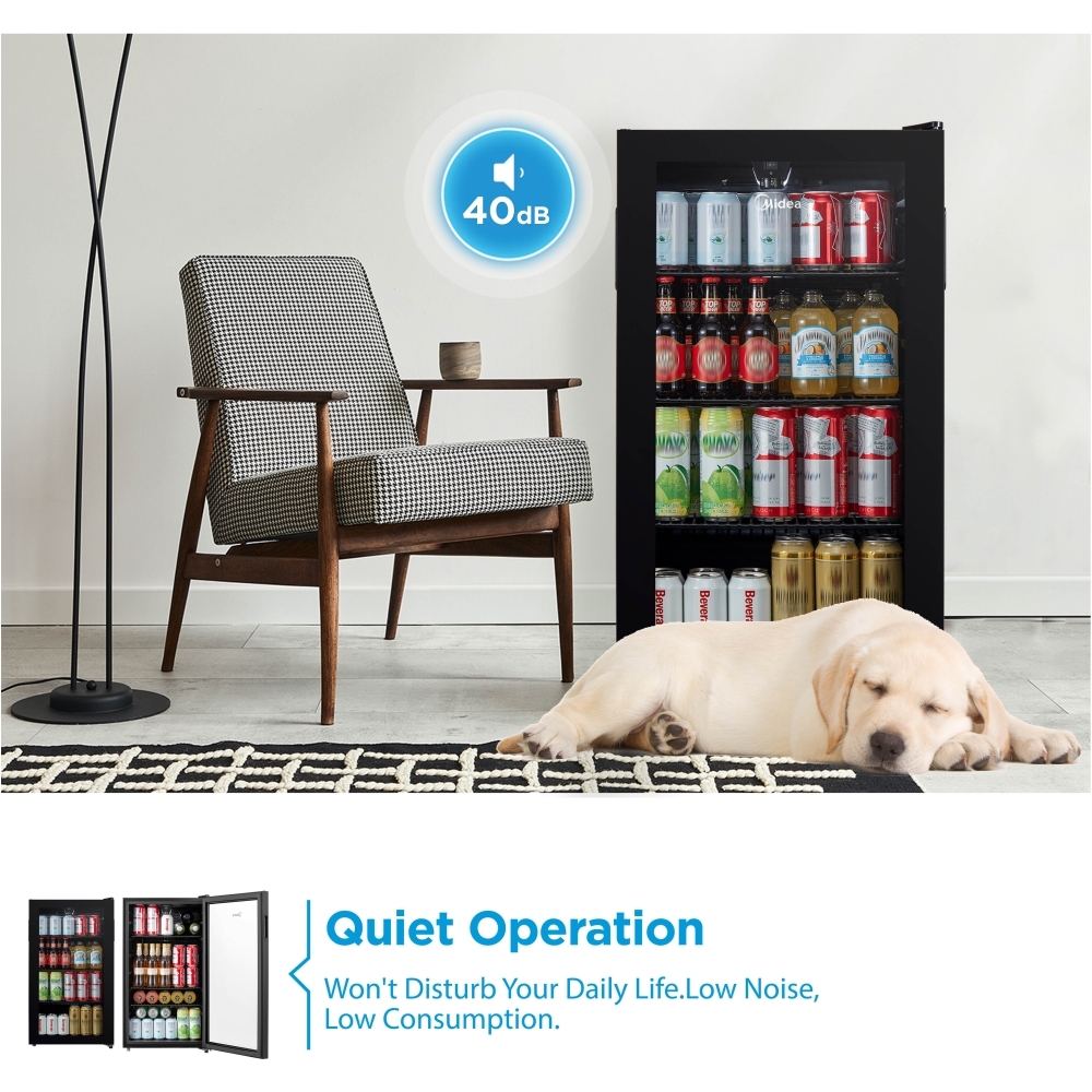 Midea MDRW150FGG22B Wine Cooler