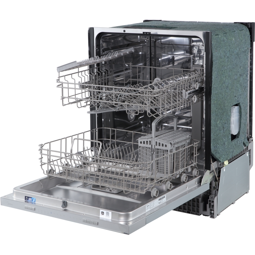 Midea MDWPB1303L(S)-WG-UK Fully Integrated Dishwasher, 13 Place Settings, D Rated