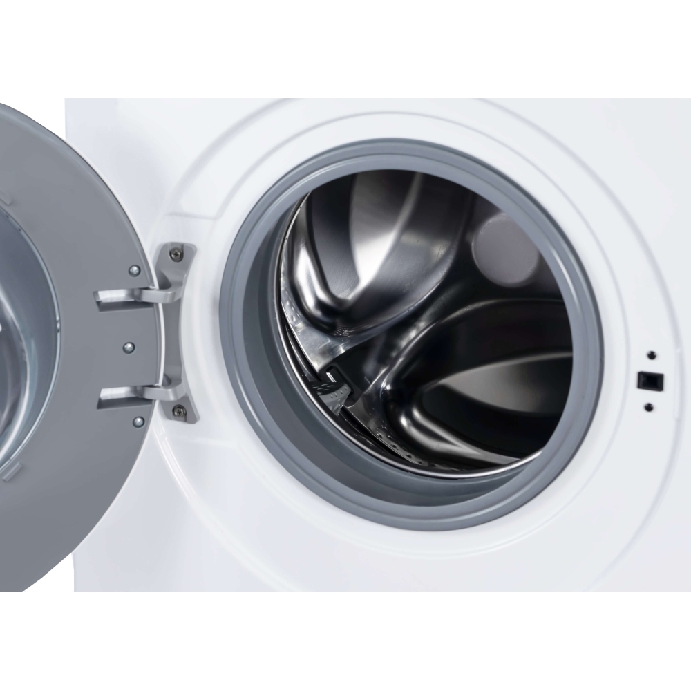 Midea MF100W70 Washing Machine, 7kg, 1200 Spin, White, D Rated