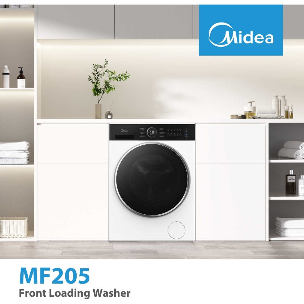 Midea MF205W100WBA30/W-UK Washing Machine