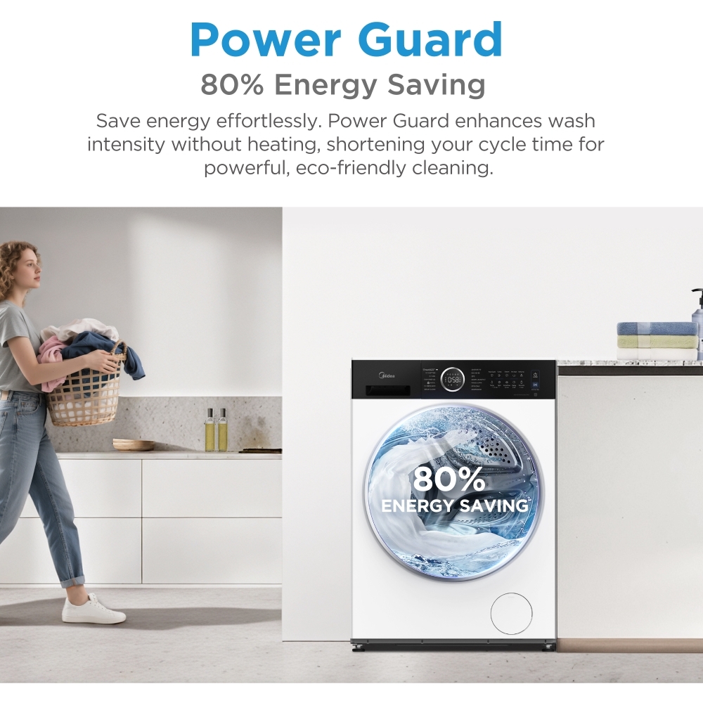 Midea MF205W100WBA30/W-UK Washing Machine