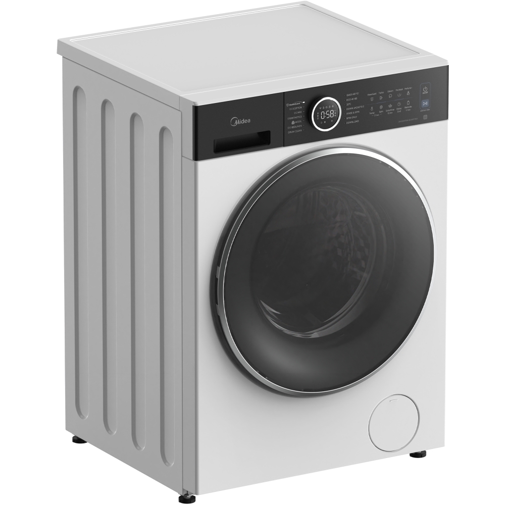 Midea MF205W90WBA30/W-UK Washing Machine, 9kg, 1400 Spin, White, A Rated