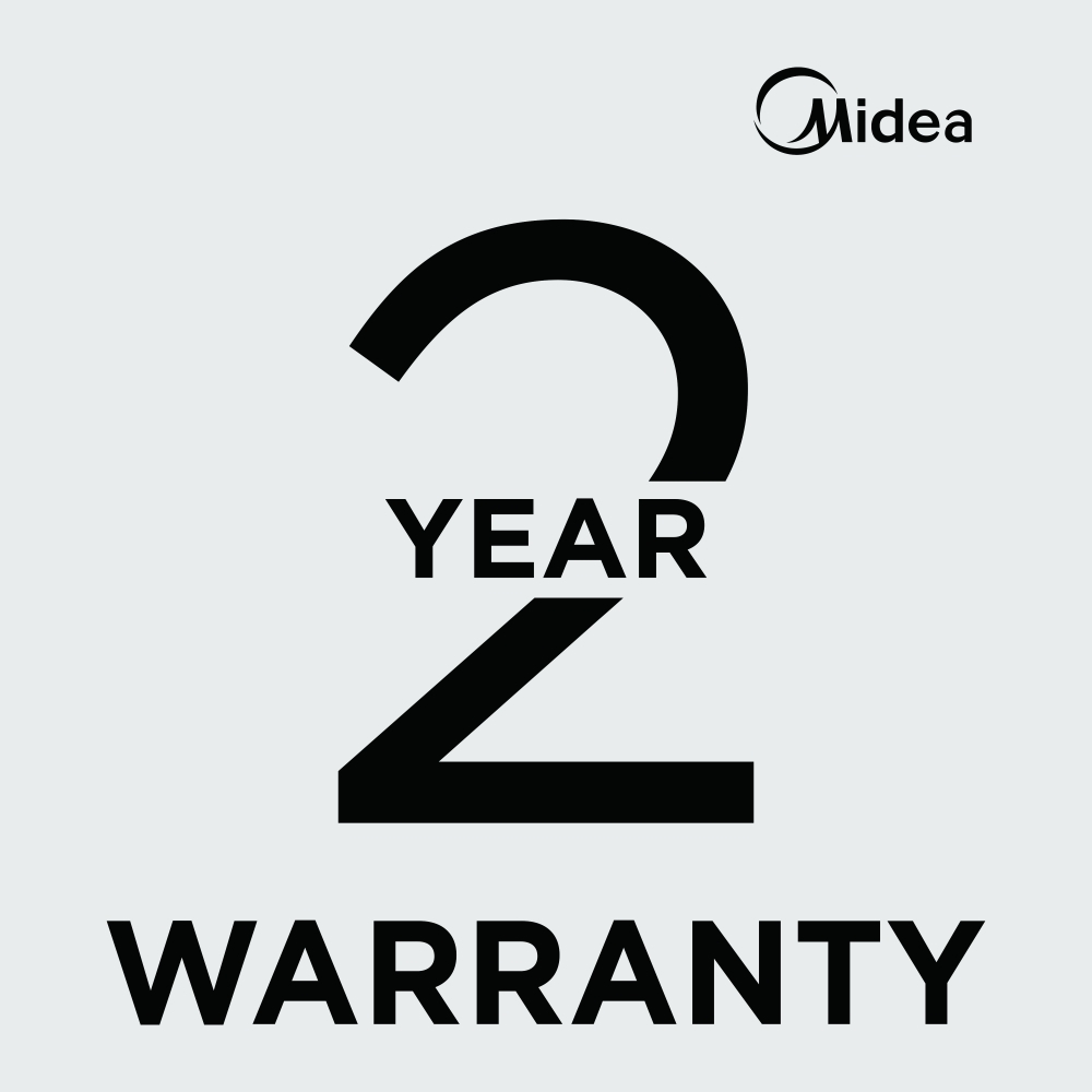 Midea MFO24EME4R118-BK Ceramic Electric Cooker with Double Oven, Black, A Rated