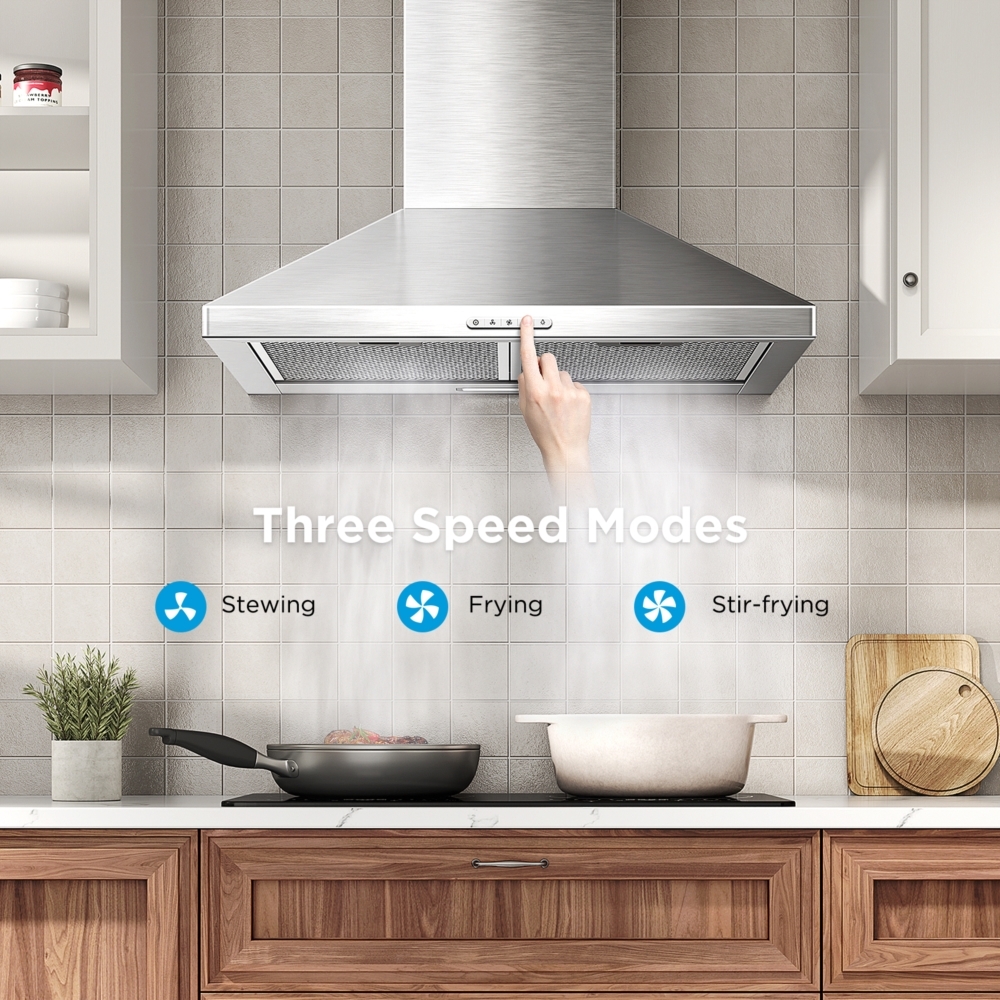 Midea MHA60A17EM400SS 60cm Chimney Cooker Hood