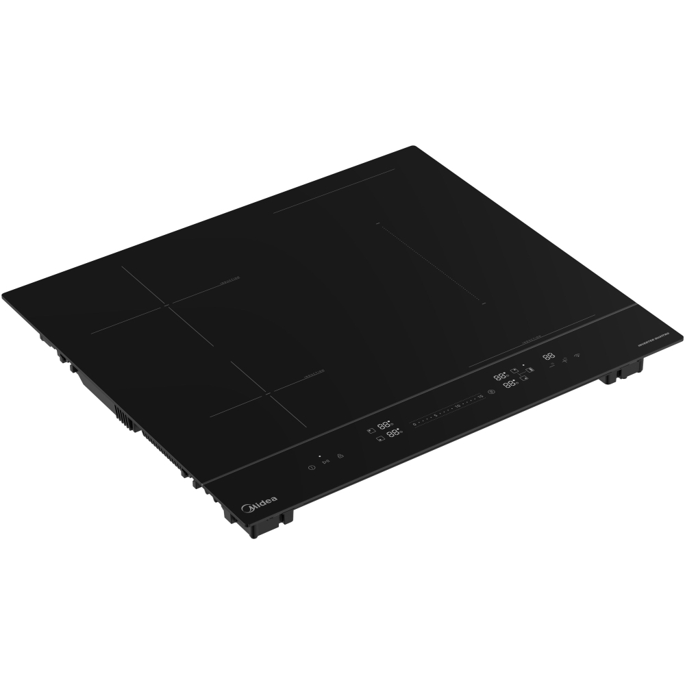 Midea MIH744BE325GKD 59cm Induction Hob, Black