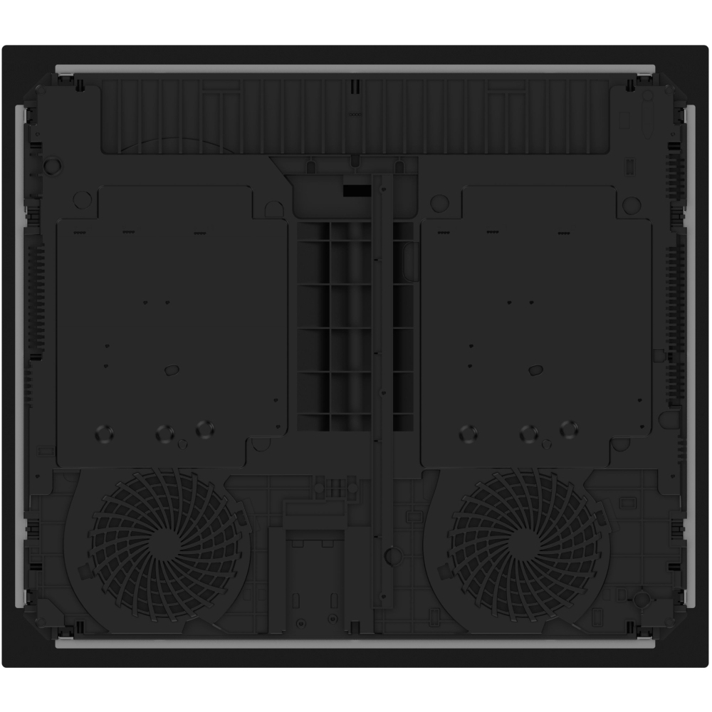 Midea MIH744BE325GKD 59cm Induction Hob, Black