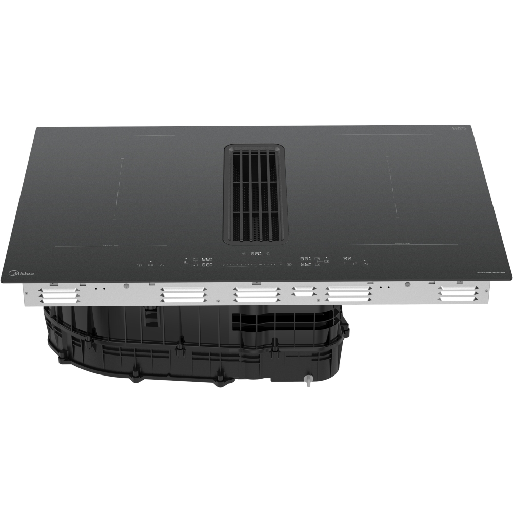Midea MIH7480Y225GKH1 80cm Vented Hob, Black, A++ Rated