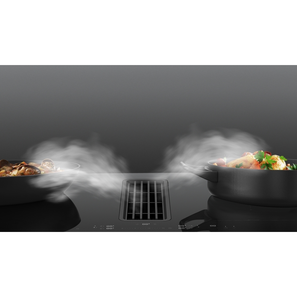 Midea MIH7480Y225GKH1 80cm Vented Hob, Black, A++ Rated