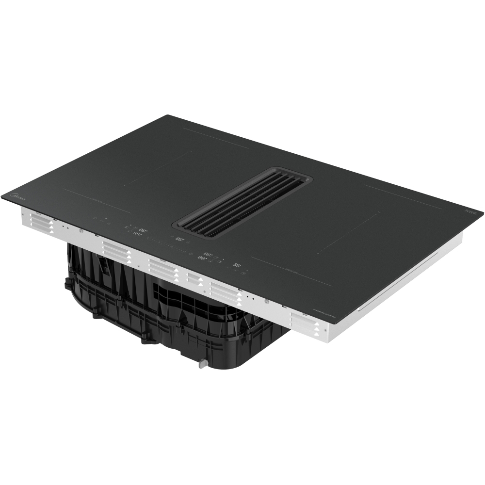 Midea MIH7480Y225GKH1 80cm Vented Hob, Black, A++ Rated