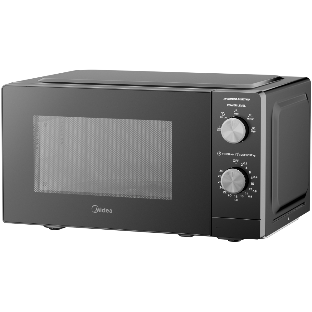 Midea MMOP01MZ-BK Microwave, Black