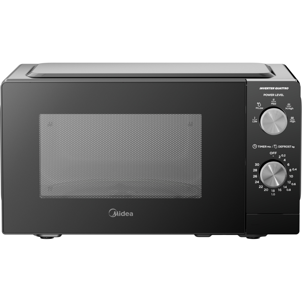 Midea MMOP01MZ-BK Microwave, Black