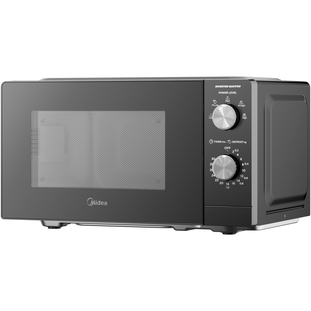 Midea MMOP01MZ-BK Microwave, Black