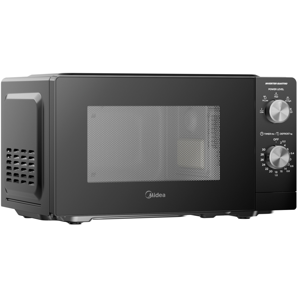 Midea MMOP01MZ-BK Microwave, Black