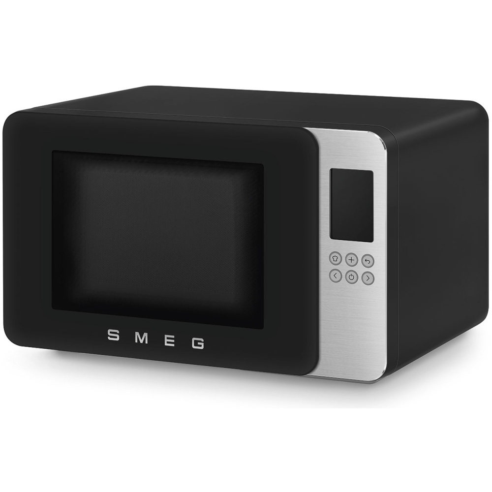 Smeg MOC01BLMUK Microwave with Grill