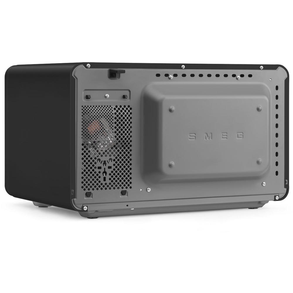 Smeg MOC01BLMUK Microwave with Grill