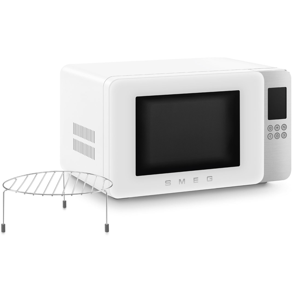 Smeg MOC01WHMUK Microwave with Grill