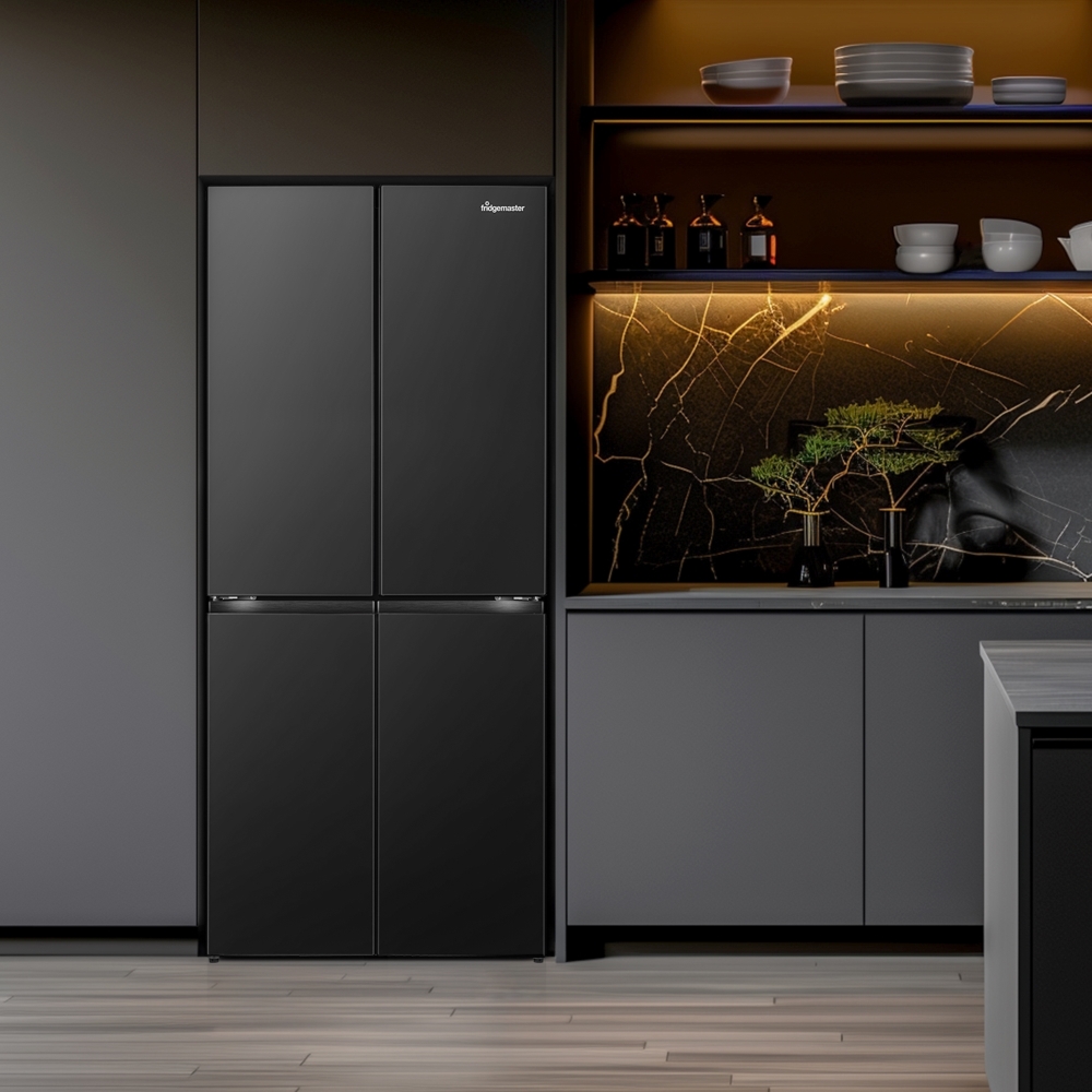 Fridgemaster MQ79395EB American Fridge Freezer