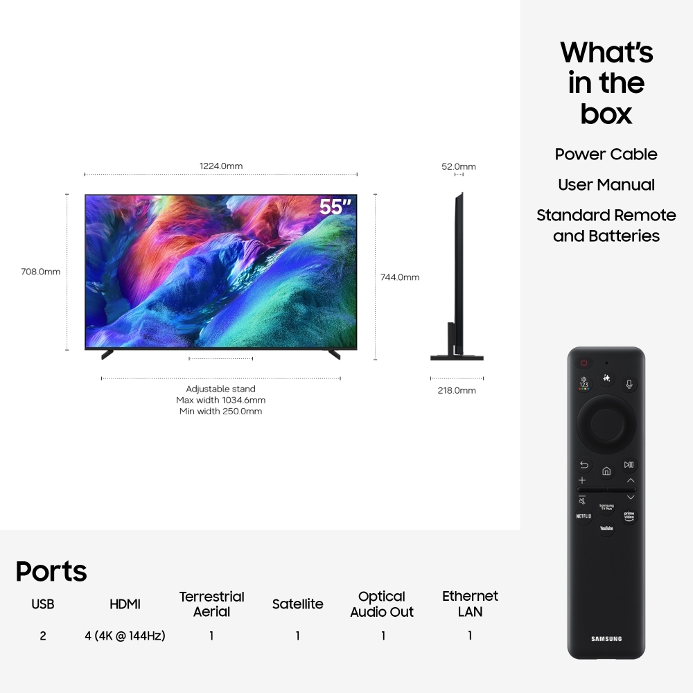 Samsung MRE55R85HAUXXU 55" Television
