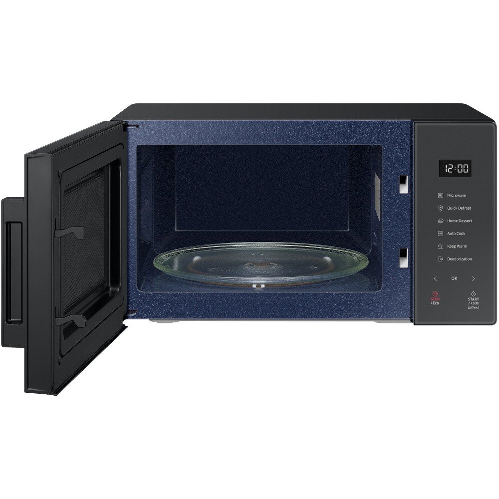 Samsung MS23T5018AC Solo Microwave with Triple Distribution System - Clean Charcoal, Black