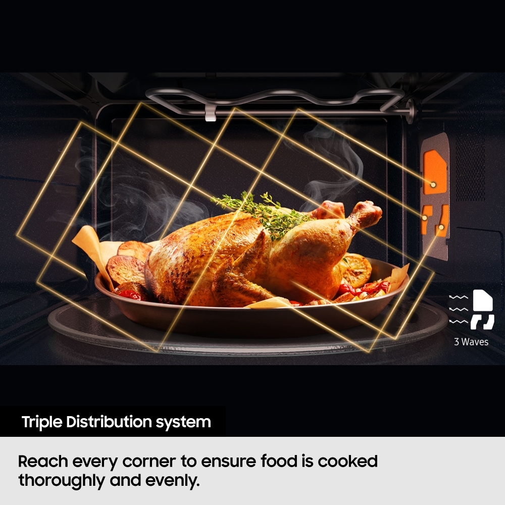 Samsung MS32DG4504ATE3 Microwave, Black