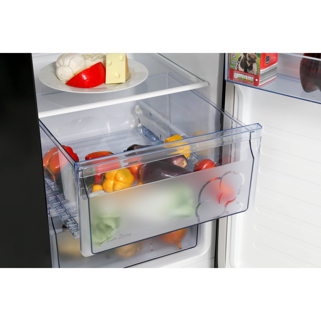 Buy Fridgemaster MS91515BFF American Fridge Freezer Black Marks