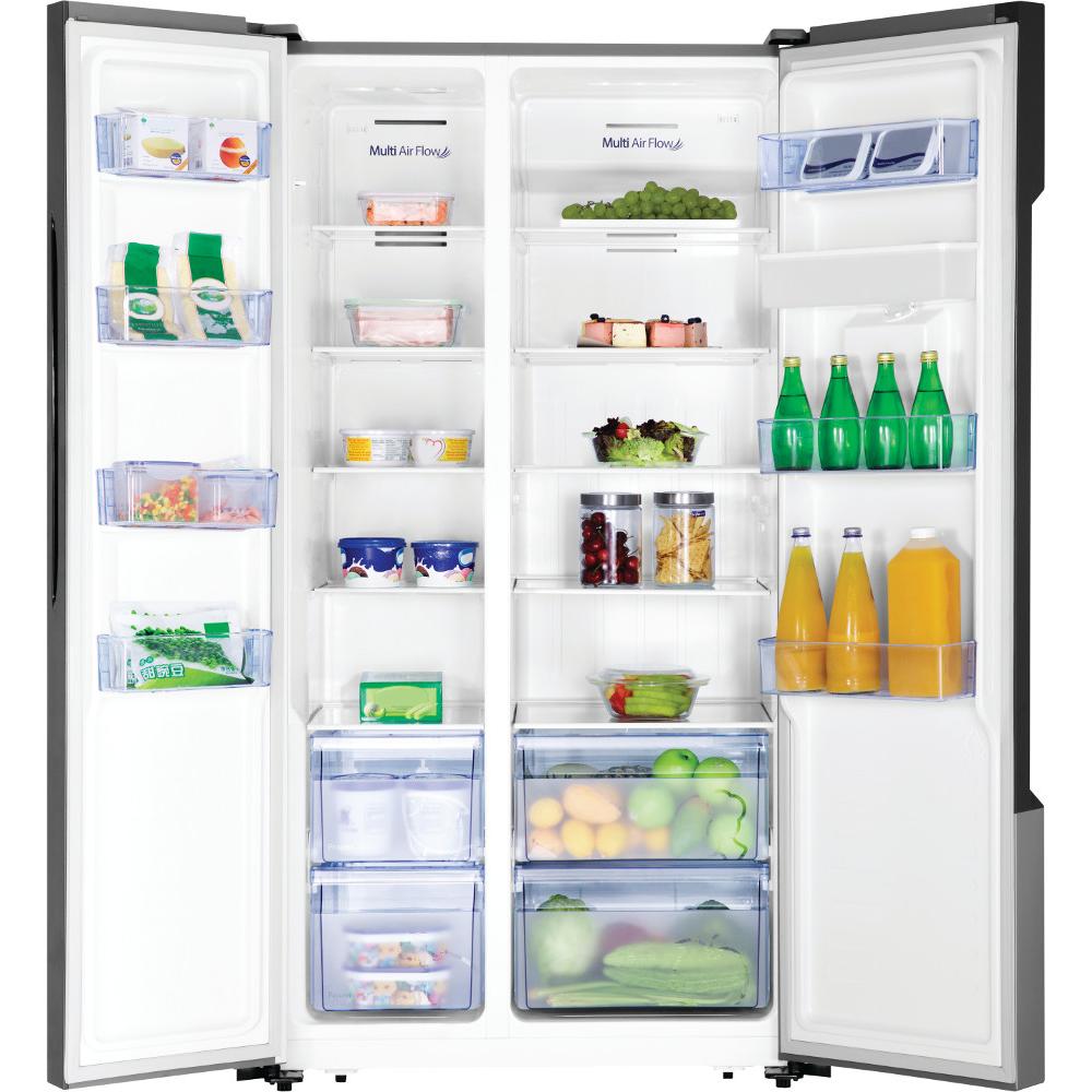 Buy Fridgemaster MS91515DFF American Fridge Freezer Silver Marks