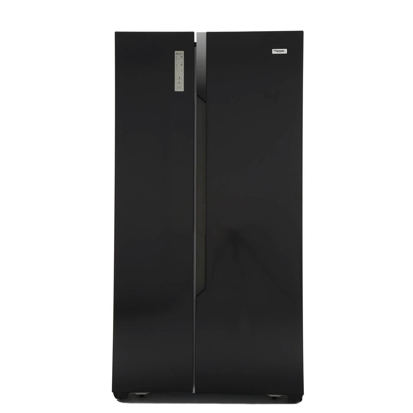 Buy Fridgemaster MS91518FFB American Fridge Freezer Black and Steel Marks Electrical