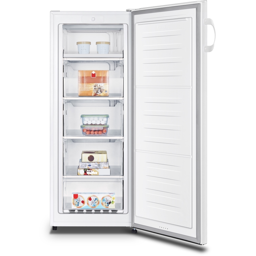 Fridgemaster MTZ55153E Static Tall Freezer, White, E Rated