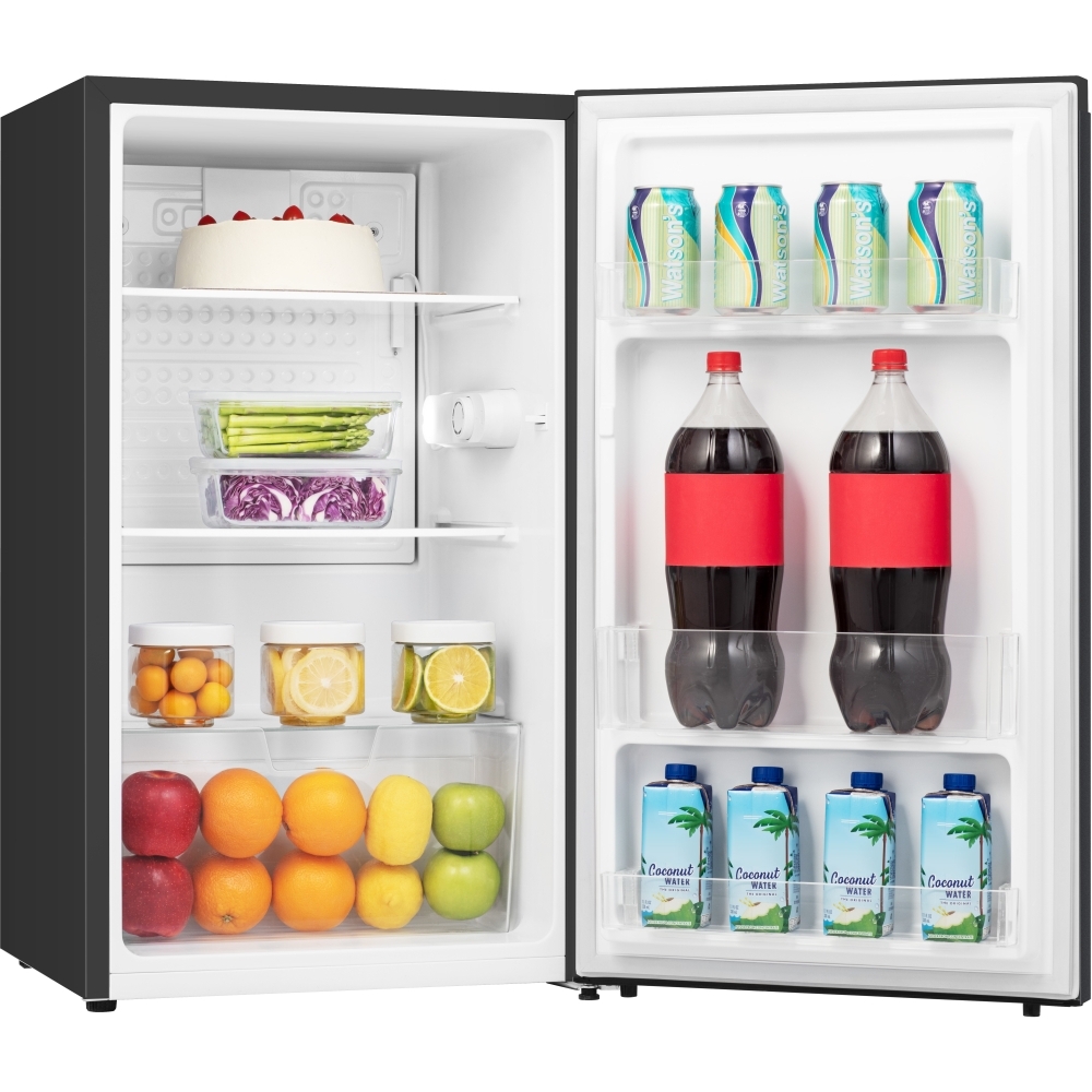 Fridgemaster MUL4892EB Under Counter Larder Fridge, Black, E Rated