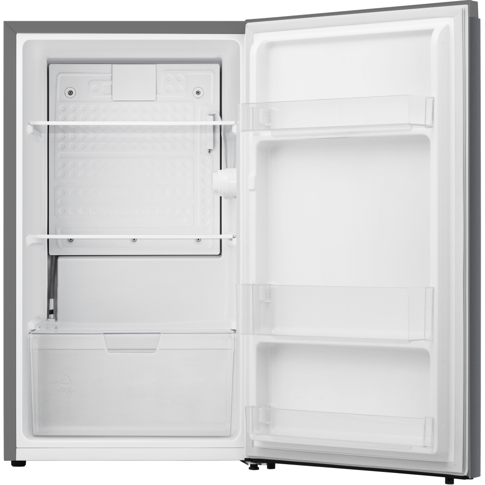 Fridgemaster MUL4892ES Under Counter Larder Fridge, Silver, E Rated