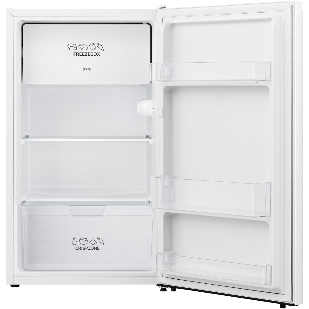 Fridgemaster MUR4894E Under Counter Fridge with Ice Box, White, E Rated