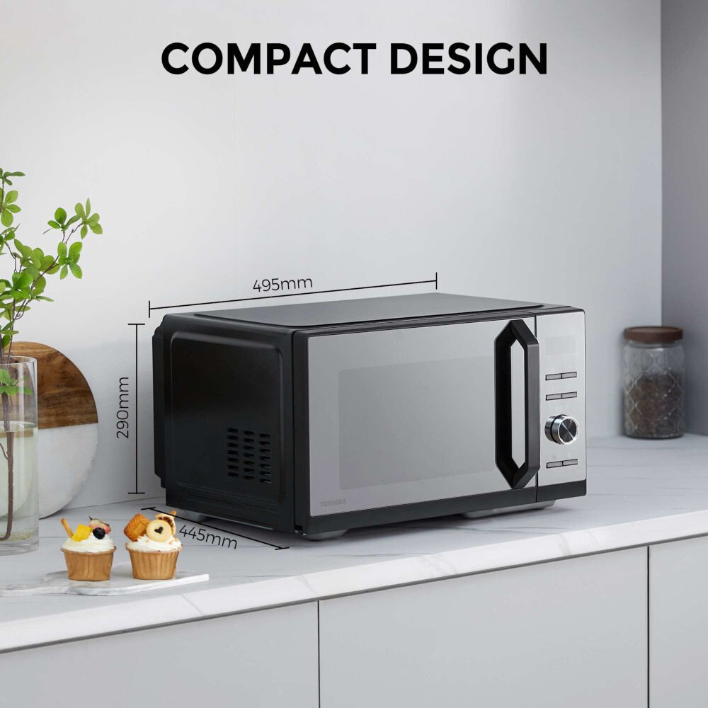 Toshiba MW3-AC26SF(MB) Microwave, Black