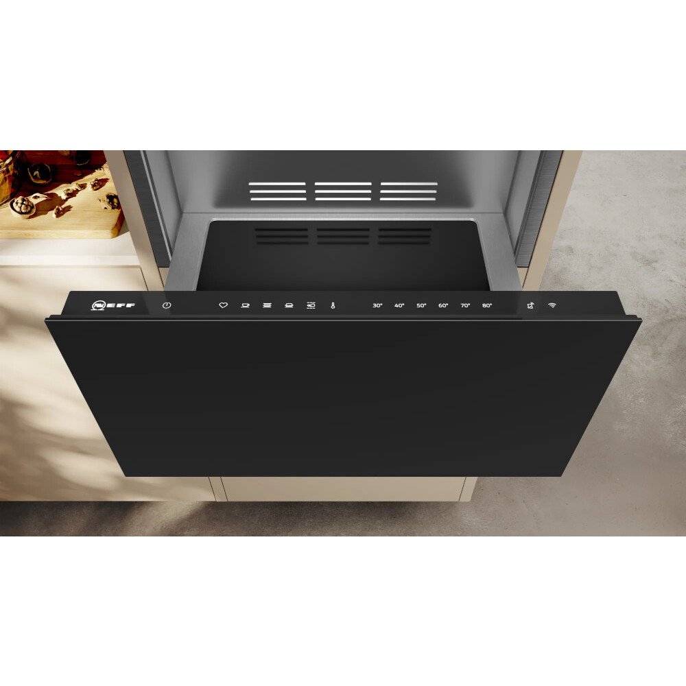 Neff N34HA11G1B N70 Warming Drawer, Graphite Grey