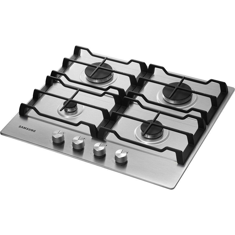 Buy Samsung NA64H3010AS/U1 4 Burner Gas Hob Stainless Steel Marks