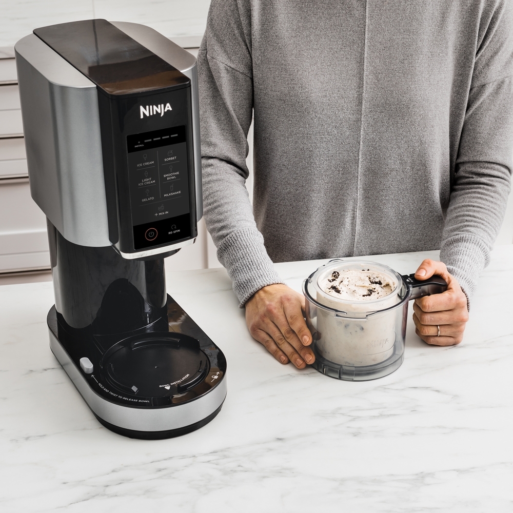 Ninja NC300UK CREAMi  Ice Cream & Frozen Dessert Maker, Black