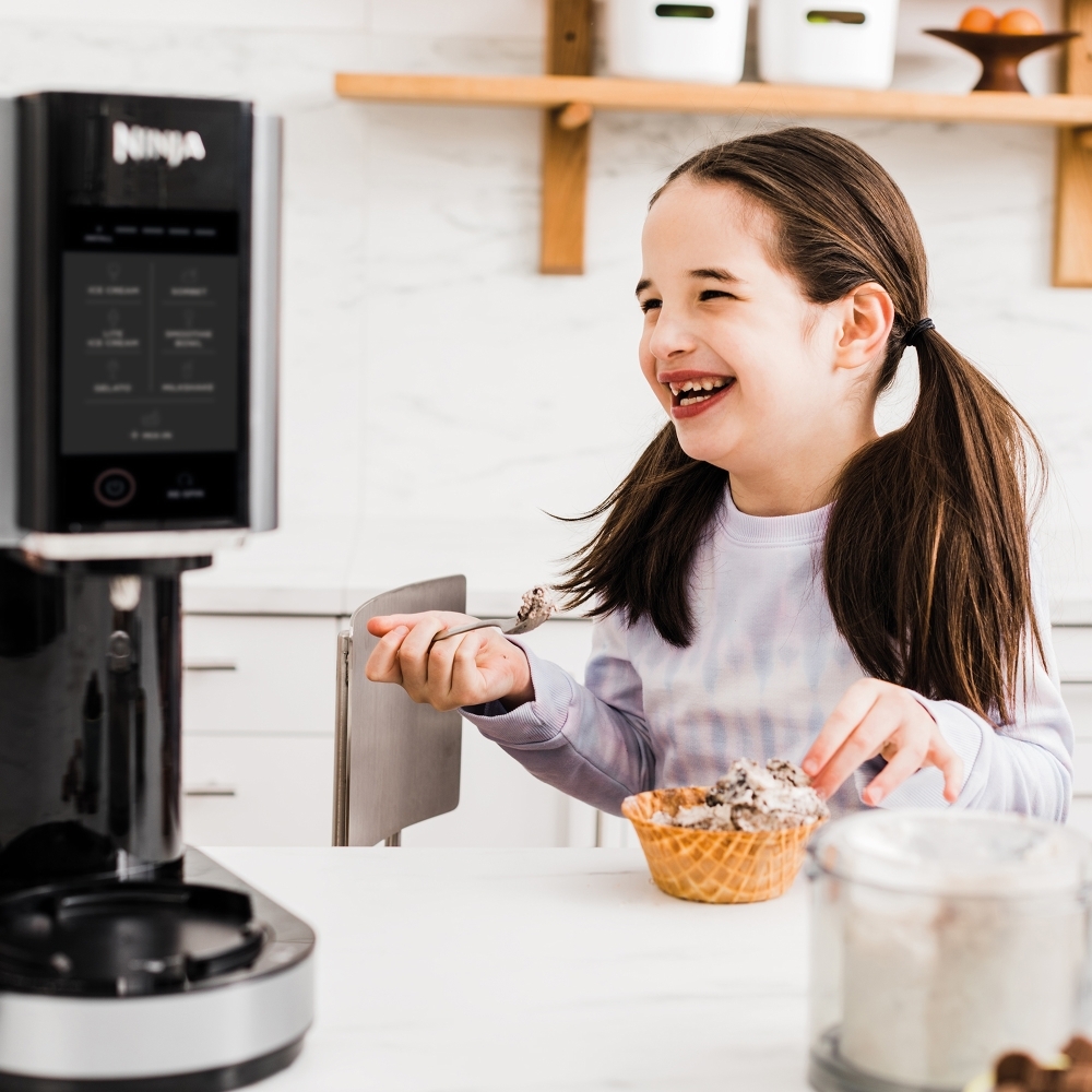 Ninja NC300UK CREAMi  Ice Cream & Frozen Dessert Maker, Black