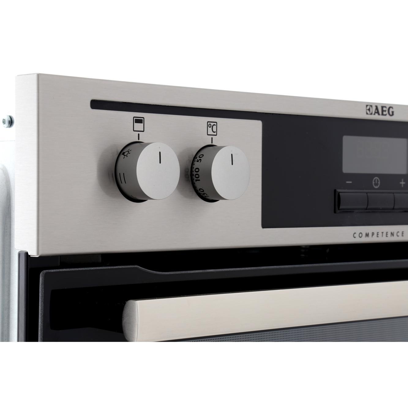 Buy AEG NC4013021M Double Built Under Electric Oven Stainless Steel