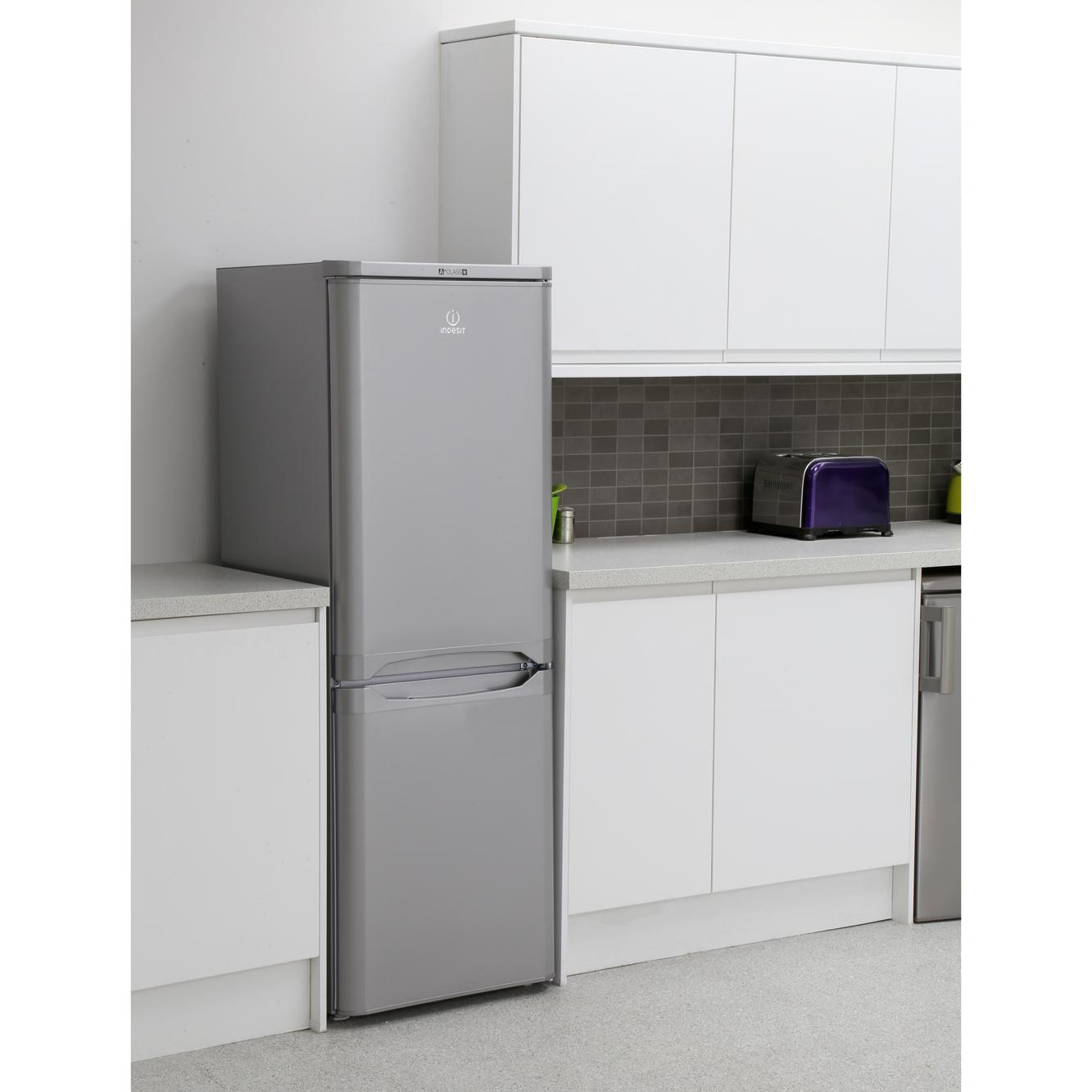 Buy Indesit NCAA55S Fridge Freezer (NCAA55SUK) Silver Marks Electrical