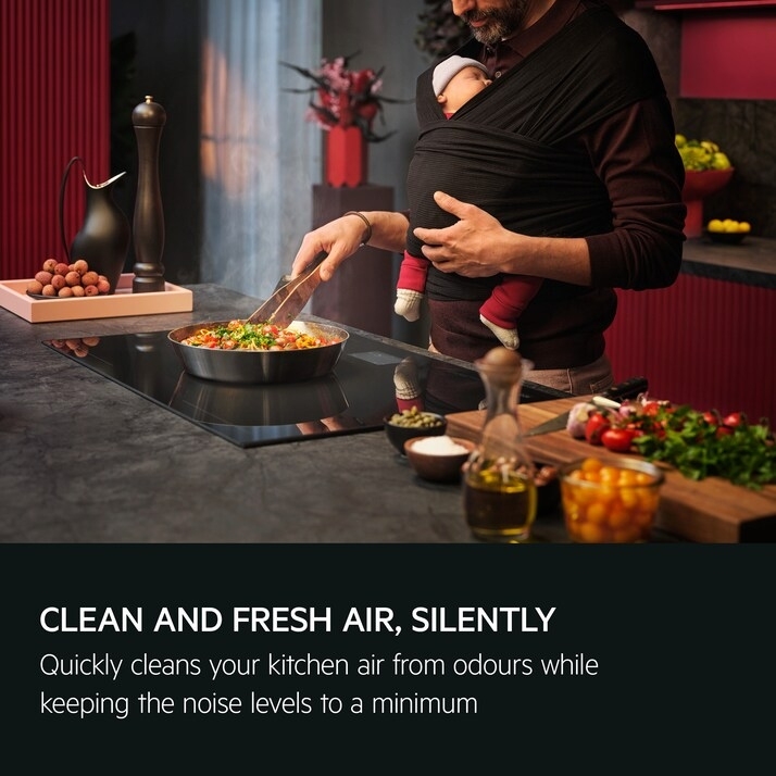 AEG NDC7791SB Ceiling Extractor, Black, A Rated