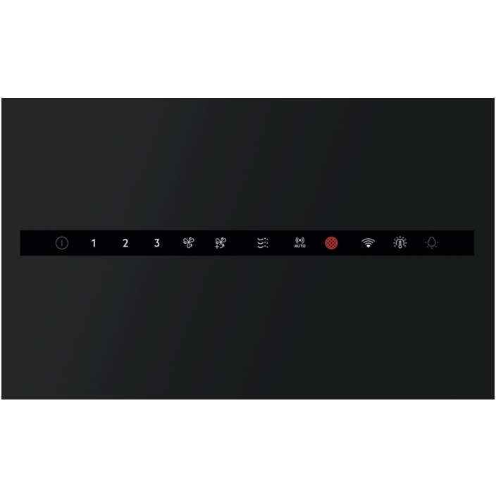 AEG NDV9791AT 90cm Chimney Cooker Hood, Black, A+ Rated